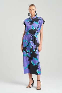 Taichou Cotton Chino Crop Belted Jumpsuit