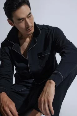 Takase Cotton Modal PJ -Natori Sales Shop Takase Cotton Modal PJ Tap Shoe Black by Natori 4 57050.1664398843