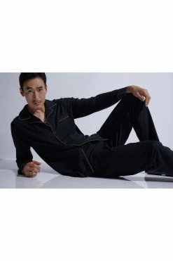 Takase Cotton Modal PJ -Natori Sales Shop Takase Cotton Modal PJ Tap Shoe Black by Natori 5 82215.1664398811