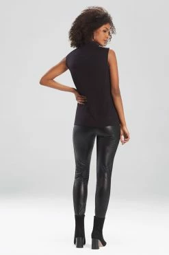 TENCEL™ Jersey Cowl Tank -Natori Sales Shop Tencel Jersey Cowl Tank Black by Natori 2 07406.1624980087