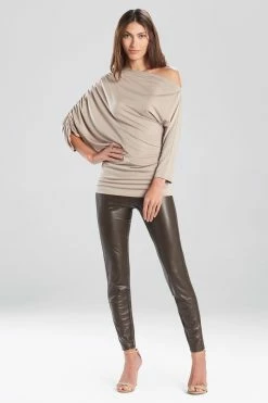 TENCEL™ Jersey Ruched Top