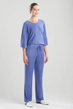 Terry Lounge Pants -Natori Sales Shop Terry Lounge Pants Denim by N Natori 21346.1647972316