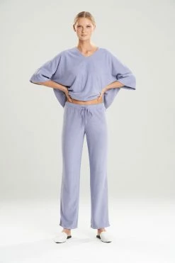 Terry Lounge Pants -Natori Sales Shop Terry Lounge Pants Ice Blue by N Natori 75059.1641578222
