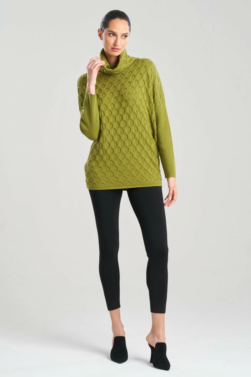 Textured Mandalay Turtleneck Wedge Top 3 Textured Mandalay Turtleneck Wedge Top - Image 3