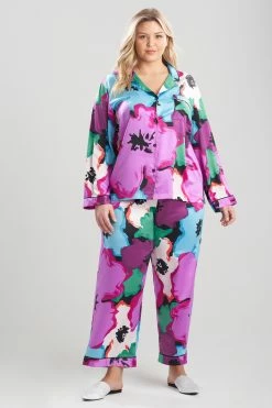 Tsubaki PJ -Natori Sales Shop Tsubaki PJ Magenta Combo by Natori 33228.1645820528