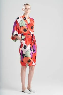 Tsubaki Robe -Natori Sales Shop Tsubaki Robe Orange Combo by Natori 93823.1646064903