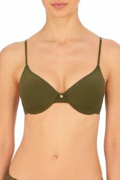 Natori Understated Bra -Natori Sales Shop Understated Contour Underwire Bra Thyme by Natori 89676.1678737104