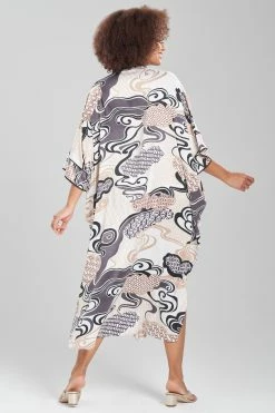 Uzu Caftan -Natori Sales Shop Uzu Caftan Black Neutral by Natori 4 26932.1675275824