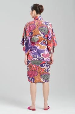 Uzu Robe -Natori Sales Shop Uzu Robe Purple Multi by Natori 2 19009.1675275926