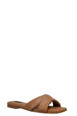 Vitta Nappa Leather Slide Sandals -Natori Sales Shop VITTA NP DOE 4 29829.1677194090