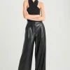 Vegan Luxe Leather Trouser Pants
