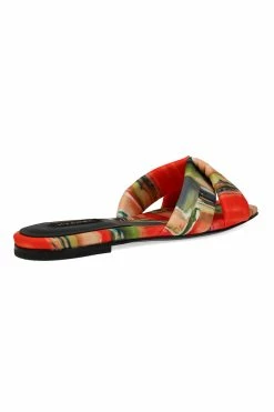 Vitta Hikaru Slide Sandals -Natori Sales Shop Vitta Hikaru Slide Sandals Brushed Multi by Natori 6 22599.1670863732