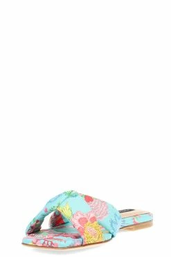 Vitta Hinami Slide Sandals -Natori Sales Shop Vitta Hinami Slide Sandals Aqua by Natori 3 71516.1675096537
