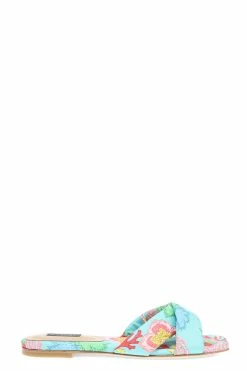 Vitta Hinami Slide Sandals -Natori Sales Shop Vitta Hinami Slide Sandals Aqua by Natori 5 18586.1675096537