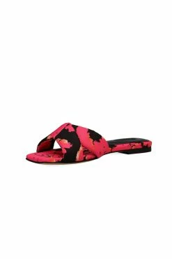 Vitta Taichou Slide Sandals -Natori Sales Shop Vitta Taichou Slide Sandals Pink Orange by Natori 3 94991.1670864580