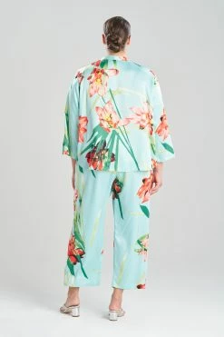 Water Lily PJ -Natori Sales Shop Water Lily PJ Blue Coral Combo by N Natori 4 61158.1675357814