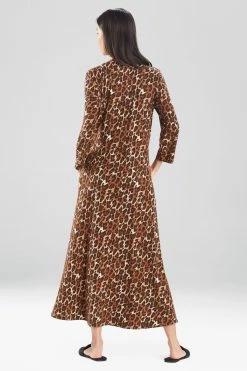 Wild Instinct Caftan 28 Wild Instinct Caftan -Natori Sales Shop Wild Instinct Caftan Natural Combo by N Natori 2 20209.1628262512