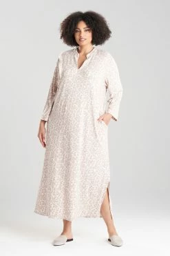 Wild Instinct Caftan 34 Wild Instinct Caftan -Natori Sales Shop Wild Instinct Caftan Velvet Pink by N Natori 3 28556.1657055031