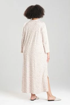 Wild Instinct Caftan 35 Wild Instinct Caftan -Natori Sales Shop Wild Instinct Caftan Velvet Pink by N Natori 4 73676.1657055032