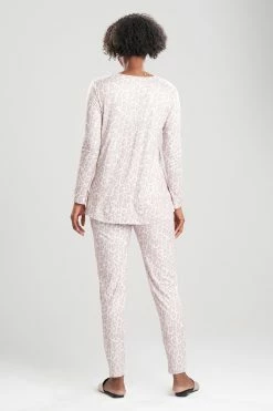 Wild Instinct Cozy PJ -Natori Sales Shop Wild Instinct Cozy PJ Velvet Mink by N Natori 2 35730.1657055461