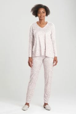 Wild Instinct Cozy PJ -Natori Sales Shop Wild Instinct Cozy PJ Velvet Mink by N Natori 46237.1657055460