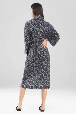 Wild Instinct Robe 11 Wild Instinct Robe -Natori Sales Shop Wild Instinct Robe Charcoal Animal by N Natori 2 61881.1628463451