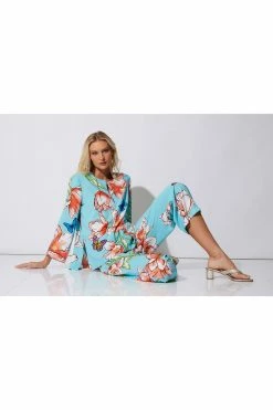 Wild Poppy PJ -Natori Sales Shop Wild Popp PJ Sea Glass by Natori 2 34685.1675896574