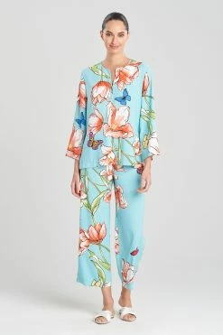 Wild Poppy PJ -Natori Sales Shop Wild Poppy PJ Sea Glass by Natori 32780.1674586539