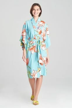Wild Poppy Wrap 7 Wild Poppy Wrap -Natori Sales Shop Wild Poppy Wrap Sea Glass by Natori 10544.1674587131