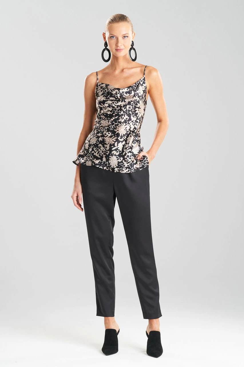 Yasugi Charmeuse Silk Cowl Cami 1 Yasugi Charmeuse Silk Cowl Cami