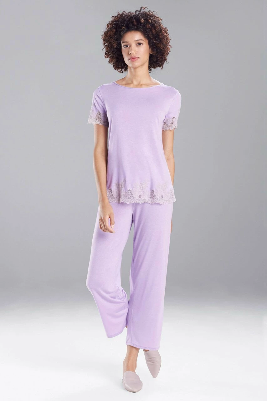 Luxe Shangri-La TENCEL™ Short Sleeve PJ Basics 7 Luxe Shangri-La TENCEL™ Short Sleeve PJ Basics - Image 7