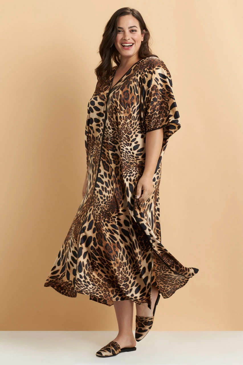 Luxe Leopard Caftan 3 Luxe Leopard Caftan - Image 3