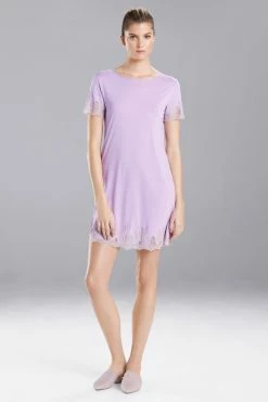 Luxe Shangri-La TENCEL™ Short Sleeve Sleepshirt