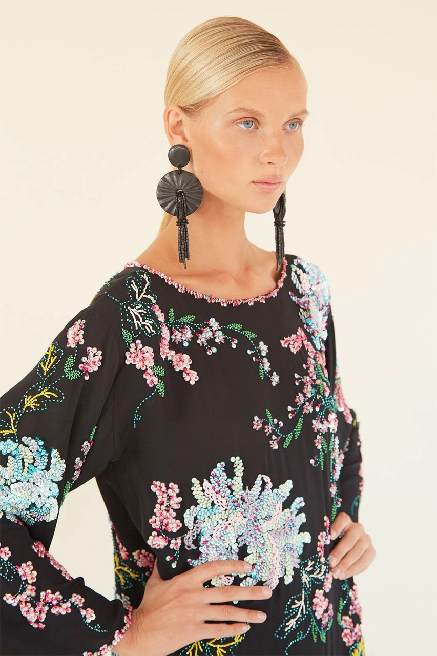 Couture Chrystanthemum Beaded Top 1 Couture Chrystanthemum Beaded Top