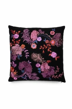 Mayon Bohemian Floral Embroidery Pillow Case