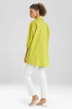 Cotton Poplin Oversized Top -Natori Sales Shop apid7am5t 13918.1580855937