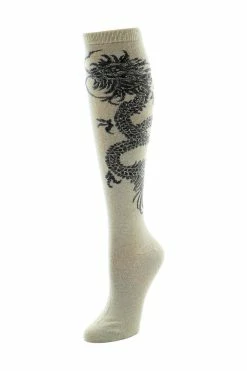 Dragon Cashmere Blend Socks 7 Dragon Cashmere Blend Socks -Natori Sales Shop apielzgyz 19990.1663704041