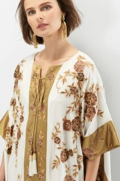 Gold Plated Brass Fringe Drop Clip Earrings -Natori Sales Shop apifnx7mb 61012.1580855818