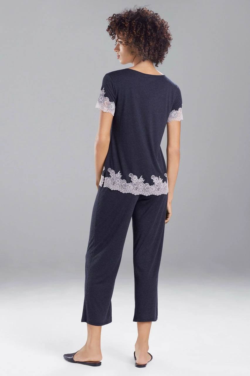 Luxe Shangri-La TENCEL™ Short Sleeve PJ Basics 2 Luxe Shangri-La TENCEL™ Short Sleeve PJ Basics - Image 2