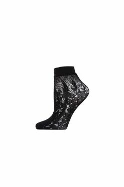 Floral Burnout Net Shortie Socks -Natori Sales Shop apihdqjve 45904.1670602336