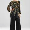 Couture Beaded Floral Tunic