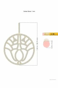 Kamon 14k Open Diamond Pendant Necklace -Natori Sales Shop apiiiahgh 04362.1580855893