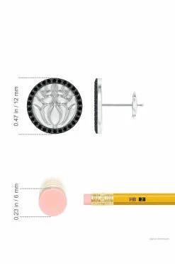 Kamon 14k Diamond Stud Earrings -Natori Sales Shop apiiylay1 66377.1580855891