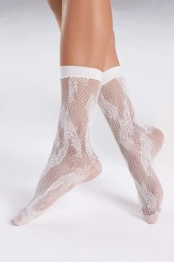 Plume Net Crew Socks -Natori Sales Shop apik4lqbd 93747.1580855807