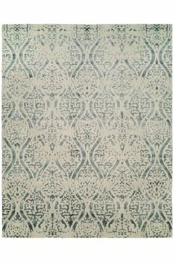 Shangri-La- Distressed Geo Rug