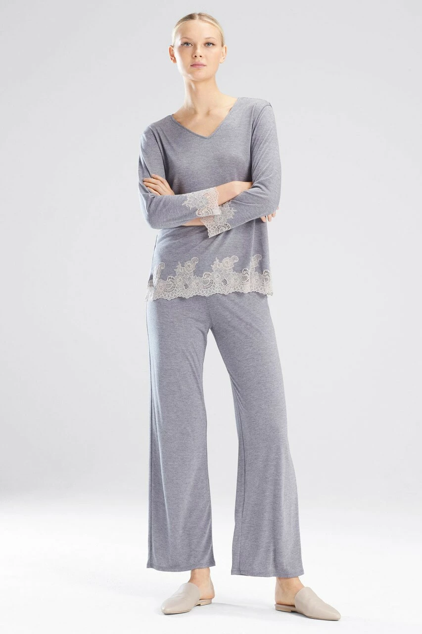 Luxe Shangri-La TENCEL™ Long Sleeve PJ 1 Luxe Shangri-La TENCEL™ Long Sleeve PJ