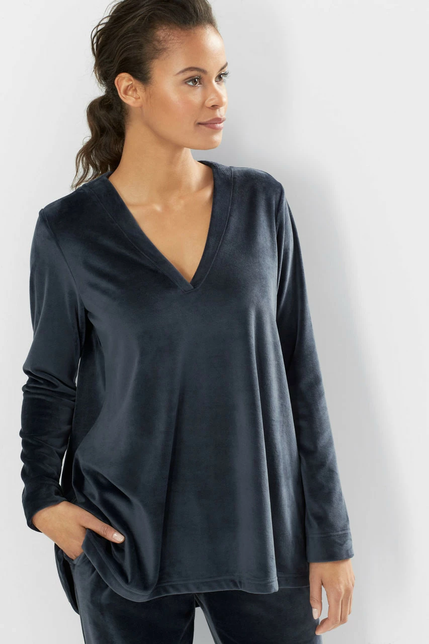 Velour Long Sleeve Top 3 Velour Long Sleeve Top - Image 3