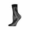 Plume Net Crew Socks
