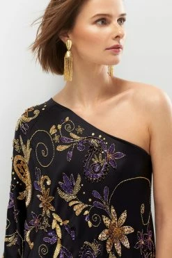 Gold Plated Brass Fringe Drop Clip Earrings -Natori Sales Shop apindnjng 41130.1580855816