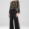 Couture Beaded Floral Pants